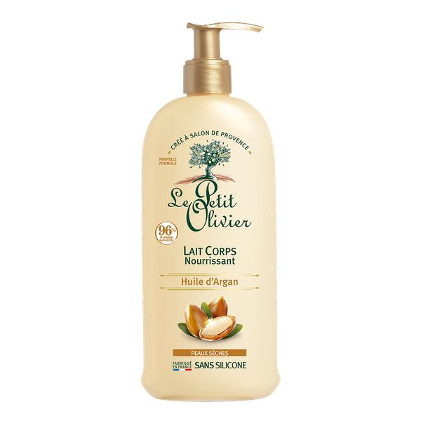 Lait Corps Nourrissant Huile d'Argan , Peaux Sèches , 250ml