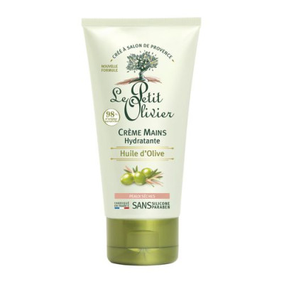 Crème Mains Hydratante Huile d’Olive , Peaux Sèches , 75ml