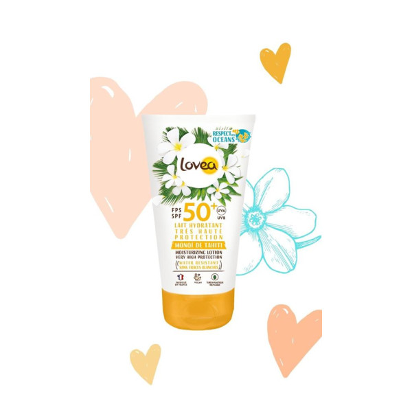 Lait hydratant FPS 50+ Très haute protection - Monoï de Tahiti 150 ml