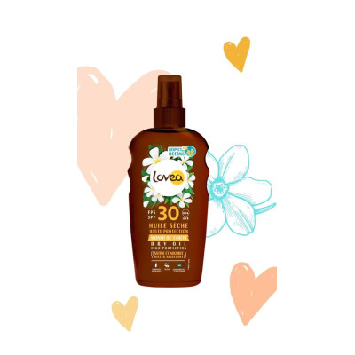 Huile sèche FPS 30 Haute protection - Monoï de Tahiti 150 ml