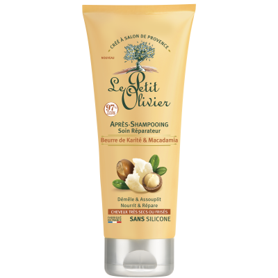 Rituel Capillaire Complet Soin Réparateur Beurre de Karité & Macadamia , Cheveux très secs ou frisés