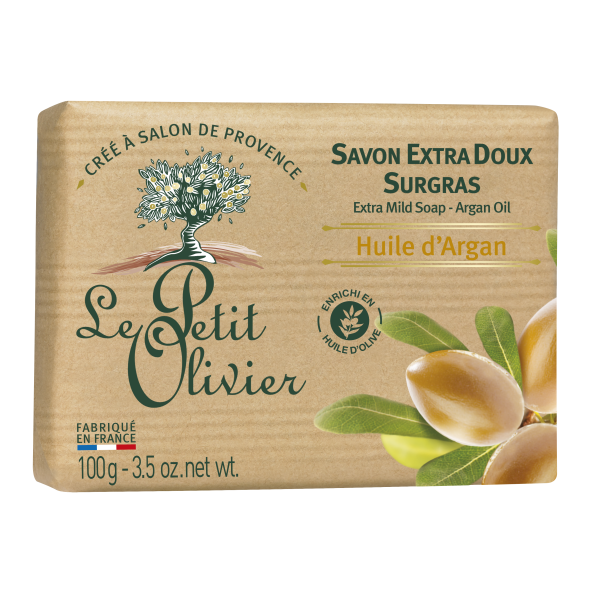 Savon Extra Doux Huile d'argan100g