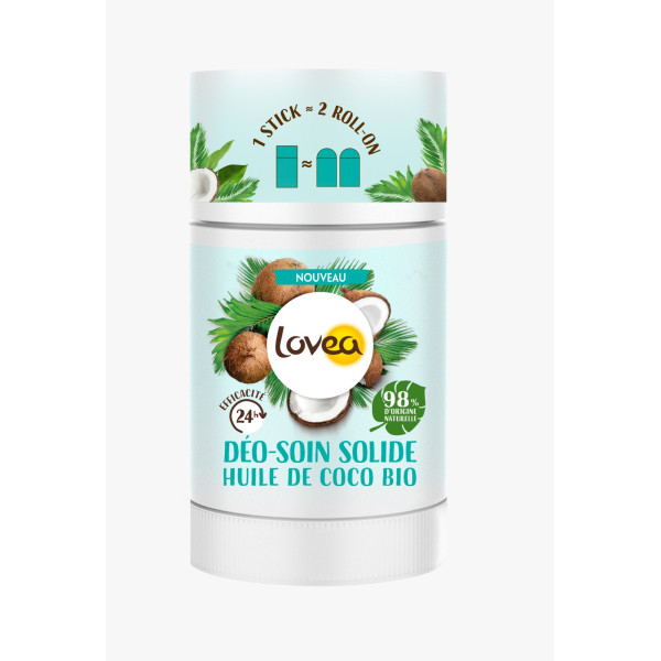 Déo-Soin Solide - Huile de Coco Bio  50 g