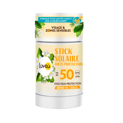 Stick Solaire Haute Protection SPF 50 - MONOÏ DE TAHITI Stick Solaire Haute Protection SPF 50 - MONOÏ DE TAHITI