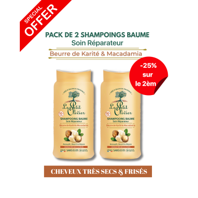 Pack 2 Shampoing Le Petit Olivier