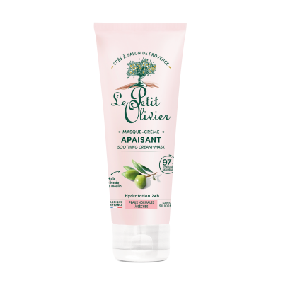 Masque Visage Hydratant Huile d'Olive , Peaux Sèches et Sensibles , 75ml