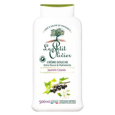 Crème Douche Extra Douce & Hydratante Jasmin Cassis , 500ml