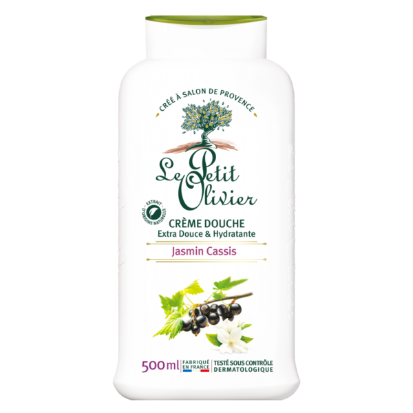 Crème Douche Extra Douce & Hydratante Jasmin Cassis , 500ml