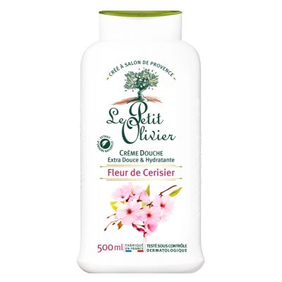 Crème Douche Extra Douce & Hydratante Fleur de Cerisier , 500ml