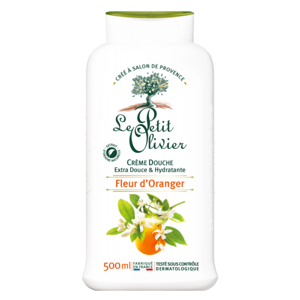 Crème Douche Extra Douce & Hydratante Fleur d'Oranger, 500ml