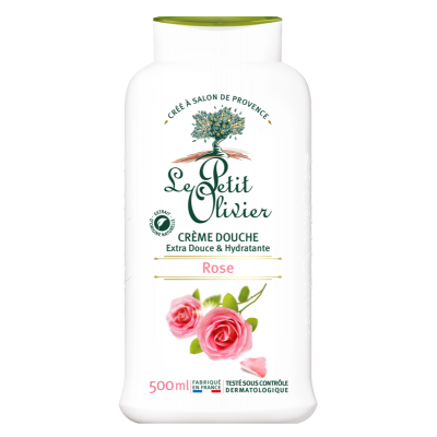 Crème Douche Extra Douce & Hydratante Rose , 500ml