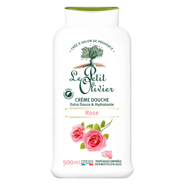 Crème Douche Extra Douce & Hydratante Rose , 500ml