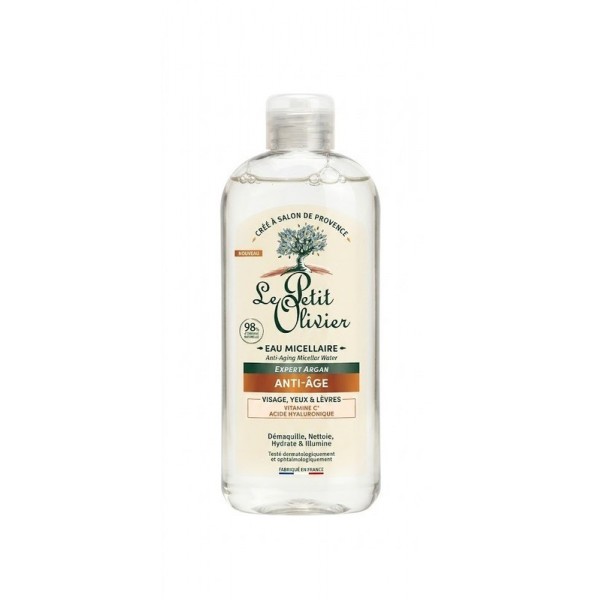 Eau Micellaire - Anti-âge - Visage, Yeux & Lèvres - Vitamine C & Acide Hyaluronique - 400 ml