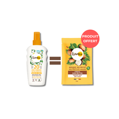 Spray hydratant FPS 20 Moyenne protection - Monoï de Tahiti 150 ml