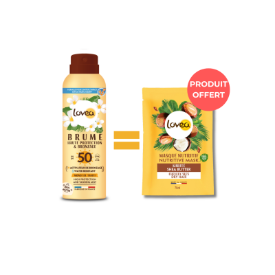 Brume SPF 50 - Haute protection & Bronzage - Monoï de tahiti _ 150 ml