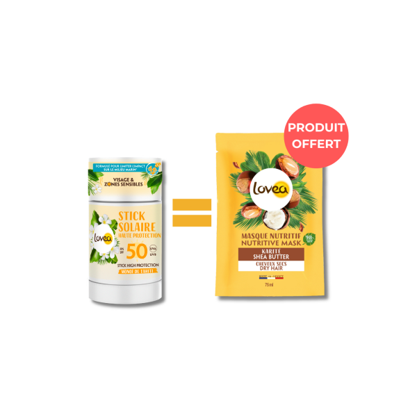 Stick Solaire Haute Protection SPF 50 - MONOÏ DE TAHITI