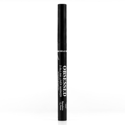 LINER OBSESSED 2-IN-1 PADDLE TIP EYELINER MARKER